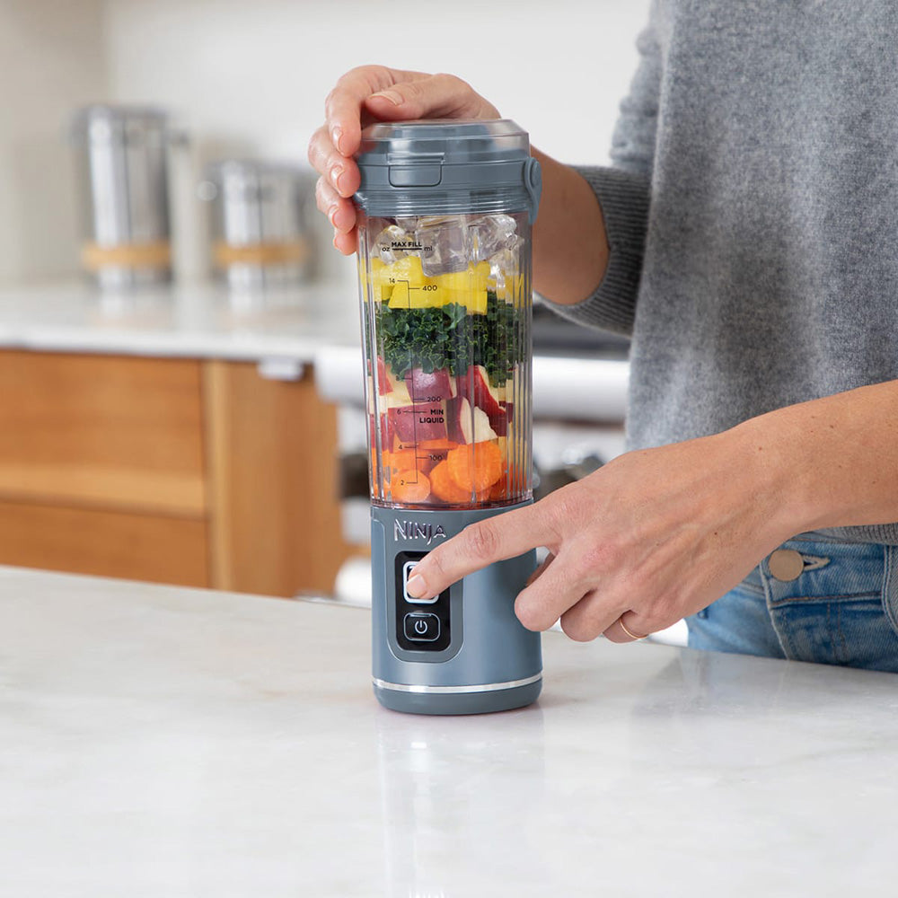 Ninja Blast 530ml Cordless Portable Standmixer - Denim Blau | BC151UKNV