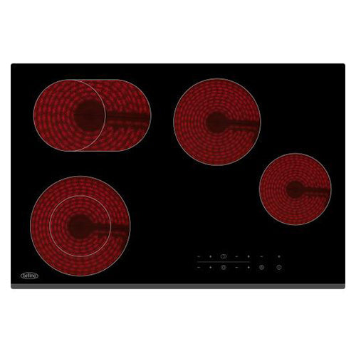Belling 75CM 4 Zone Ceramic Kochfeld - Schwarz | BCH771TB