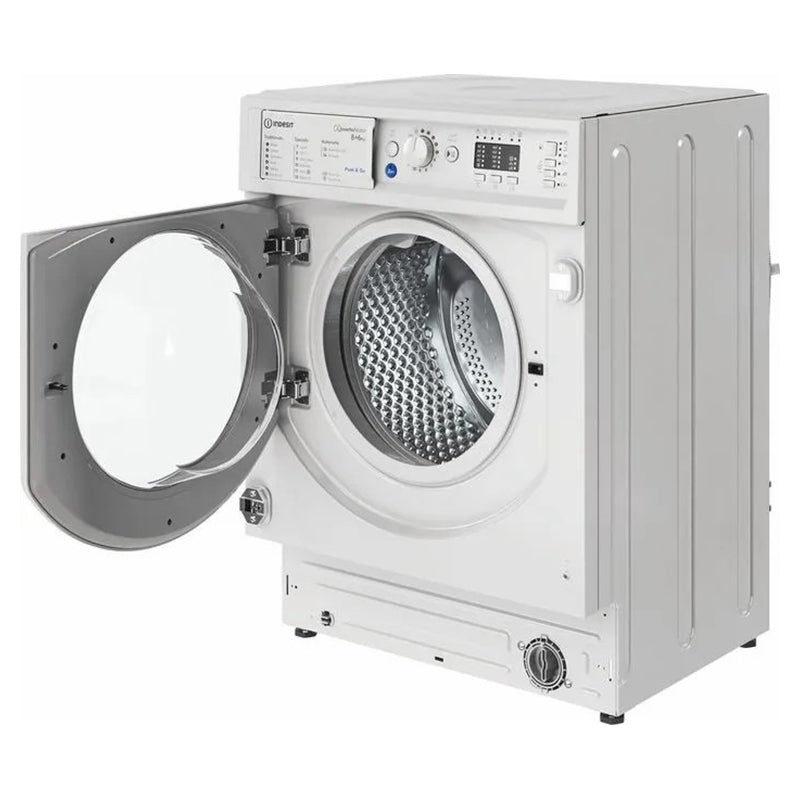 Indesit 8KG/6KG 1351RPM Einbau Waschtrockner - Weiß | BIWDIL861485UK