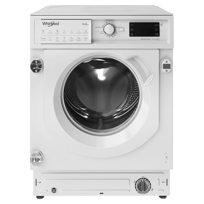 Whirlpool 9KG/6KG 1400RPM Einbau Waschtrockner - Weiß | BIWDWG961485UK
