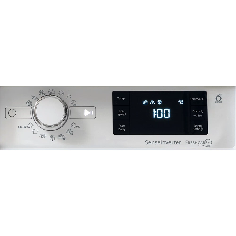 Whirlpool 9KG/6KG 1400RPM Einbau Waschtrockner - Weiß | BIWDWG961485UK