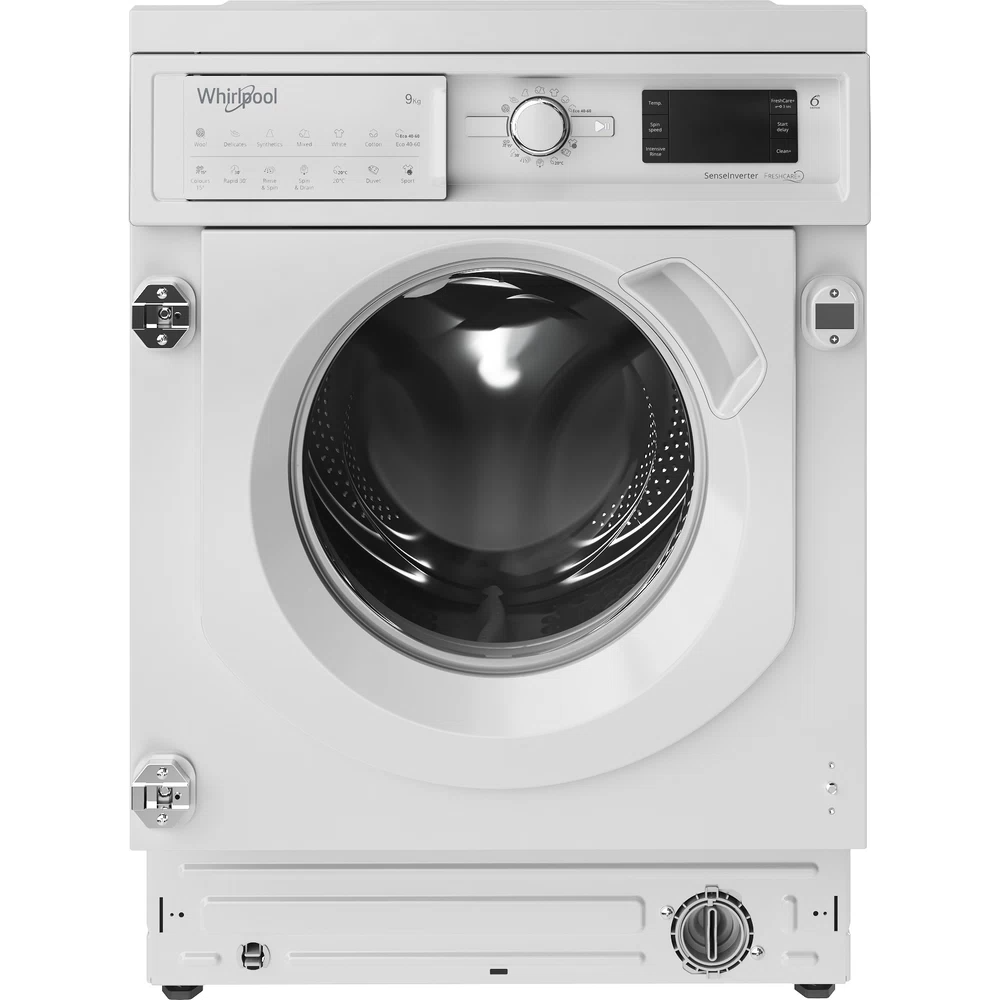 Whirlpool 9KG 1400RPM Einbau Waschmaschine - Weiß | BIWMWG91485UK