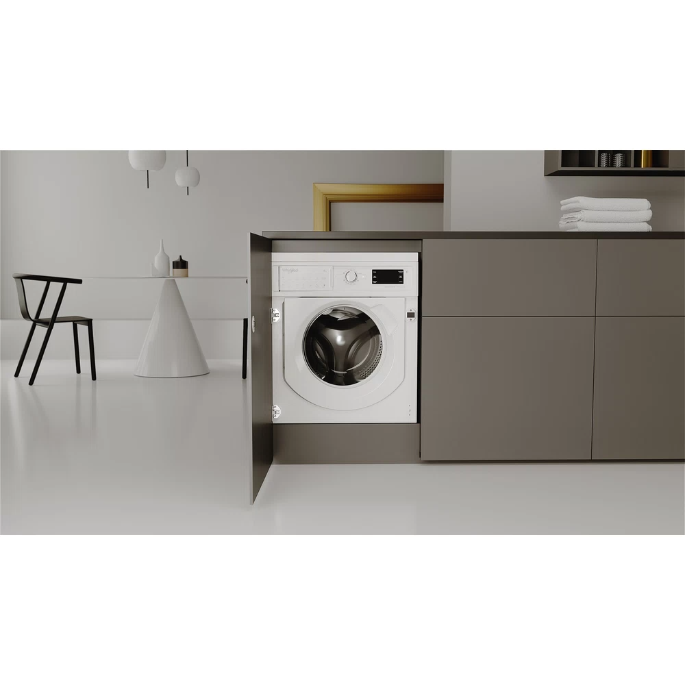 Whirlpool 9KG 1400RPM Einbau Waschmaschine - Weiß | BIWMWG91485UK