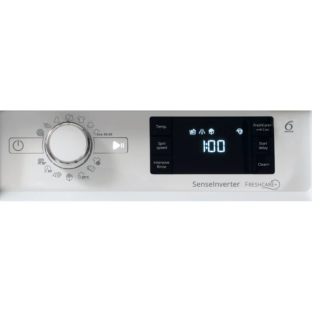 Whirlpool 9KG 1400RPM Einbau Waschmaschine - Weiß | BIWMWG91485UK