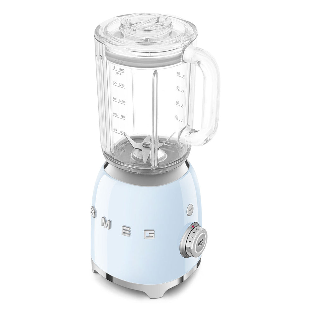 Smeg 50's Style 800W Tabletop Standmixer - Pastel Blau | BLF03PBUK