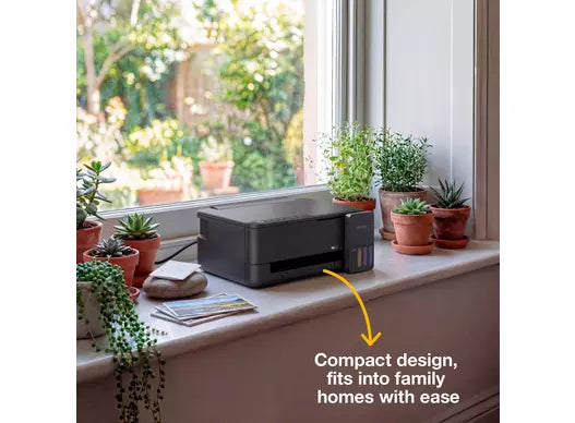 Epson EcoTank A4 Multifunktions-Tintentankdrucker mit Wi-Fi & AirPrint – Schwarz | C11CL62401