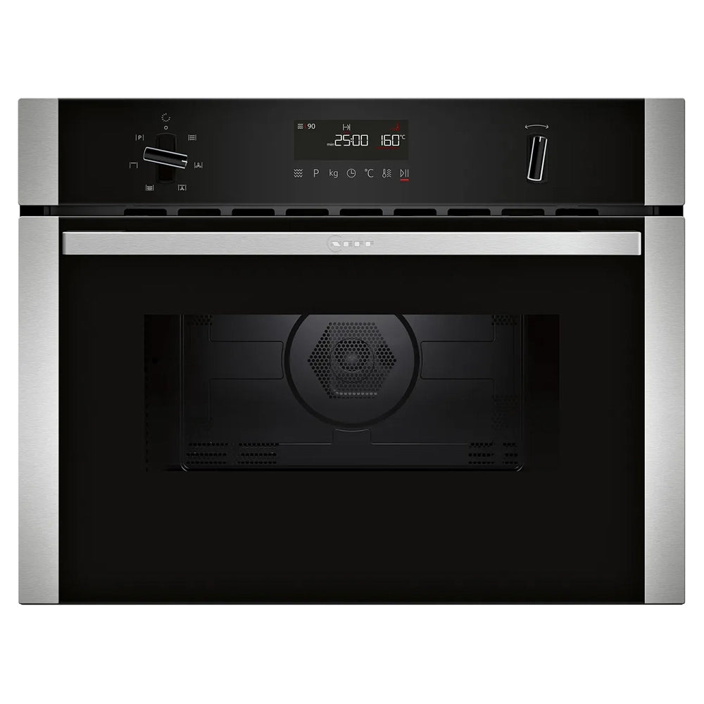 Neff N 50 Einbau Combi Mikrowelle Backofen mit Hot Air - Edelstahl | C1AMG84N1B
