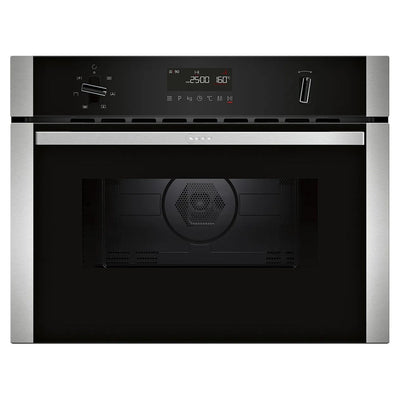 Neff N 50 Einbau Combi Mikrowelle Backofen mit Hot Air - Edelstahl | C1AMG84N1B
