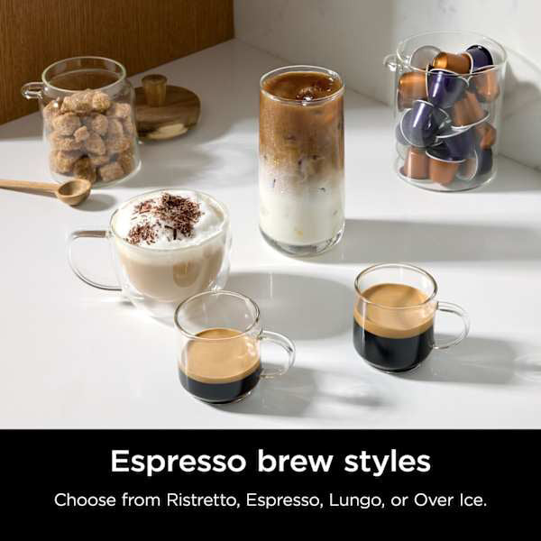 Ninja Prestige Dualbrew System Coffee Maker und Espresso Capsule Machine - Schwarz | CFN802UK