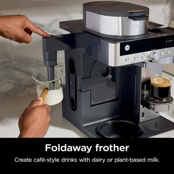 Ninja Prestige Dualbrew System Coffee Maker und Espresso Capsule Machine - Schwarz | CFN802UK