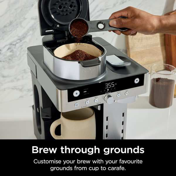 Ninja Prestige Dualbrew System Coffee Maker und Espresso Capsule Machine - Schwarz | CFN802UK
