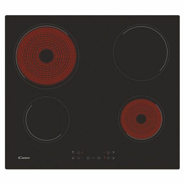 Candy 60CM 4 Zone Ceramic Kochfeld - Schwarz | CH64CCB