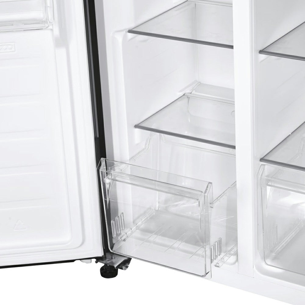 Candy 442L Frost Free American Kühl-Gefrierkombination - Schwarz | CHSBSV5172EBKN