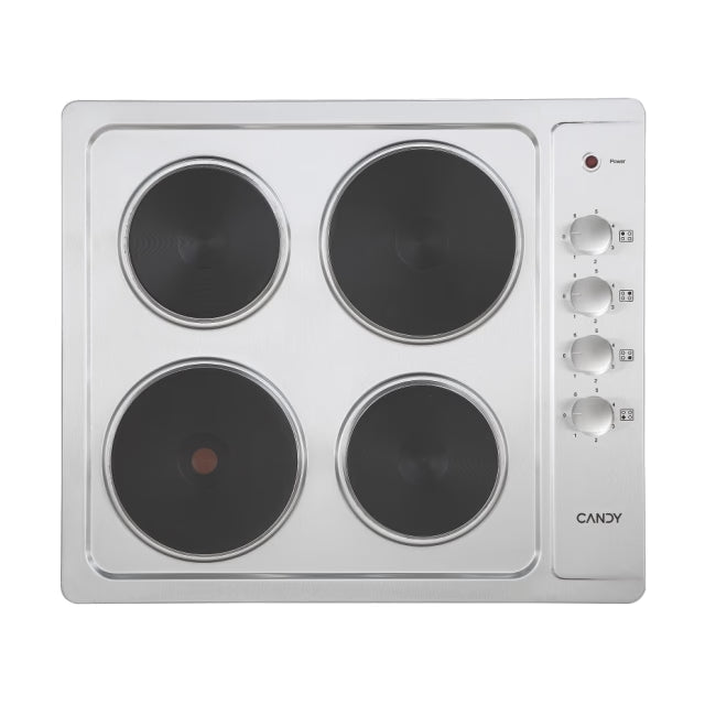 Candy 60CM 4 Zone Hot Plate Kochfeld - Edelstahl | CLE64KX