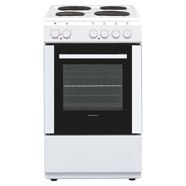 NordMende 50CM freistehend Electric Herd - Weiß | CSE515WH