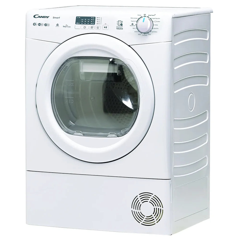 Candy Smart 8KG freistehend Heat Pump Wäschetrockner - Weiß | CSE H8ELE-80