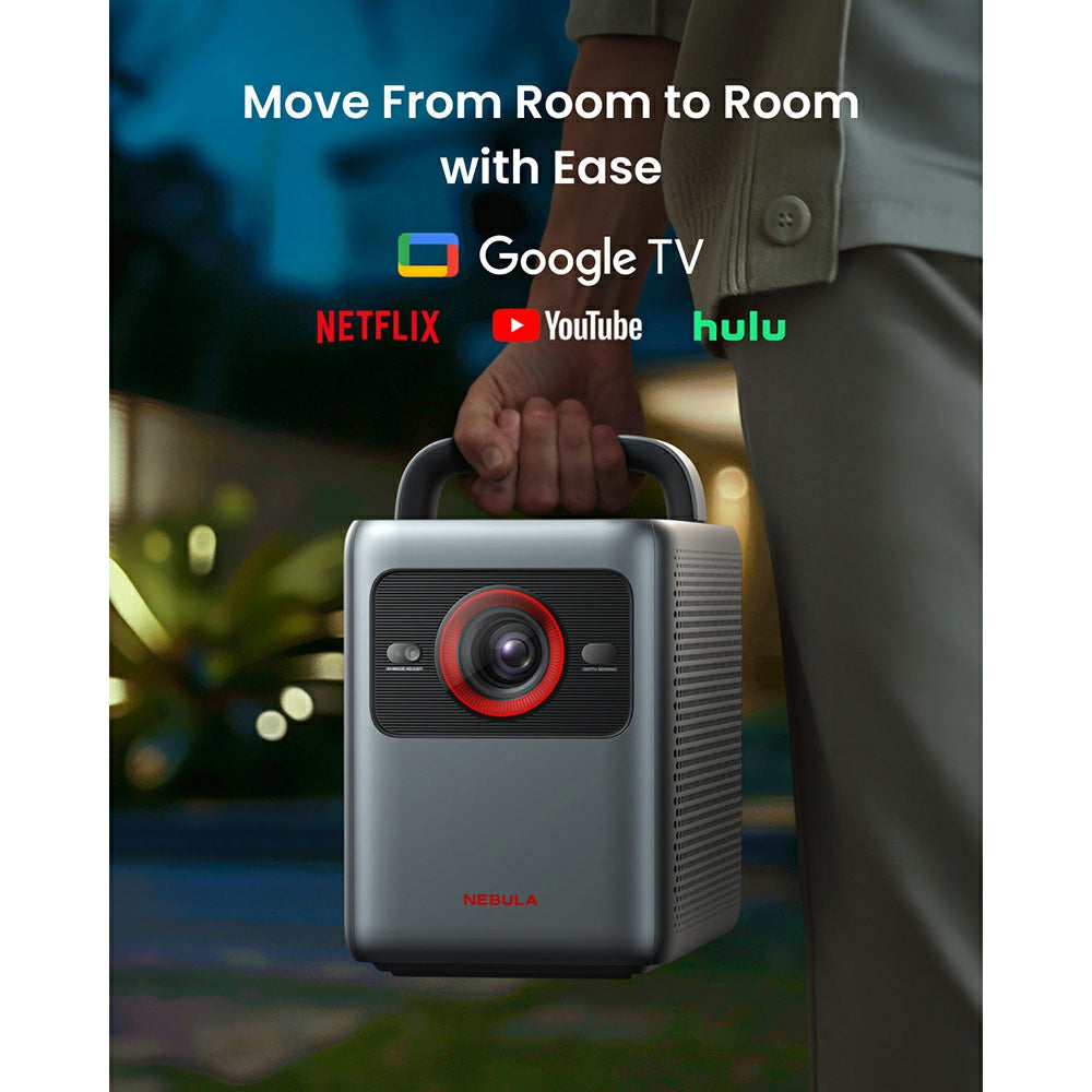 Nebula Cosmos 4K SE Dolby Vision Beamer mit Google TV - Grau | D2342211