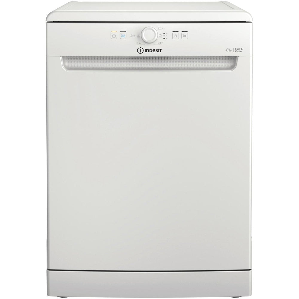Indesit 60CM freistehend Standard Geschirrspüler - Weiß | D2FHK26UK