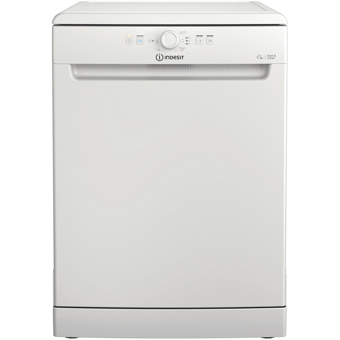Indesit 60CM freistehend Standard Geschirrspüler - Weiß | D2FHK26UK