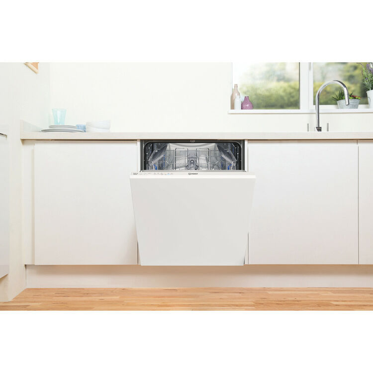 Indesit 60CM Fully integriert Standard Geschirrspüler - Weiß | D2IHL326UK