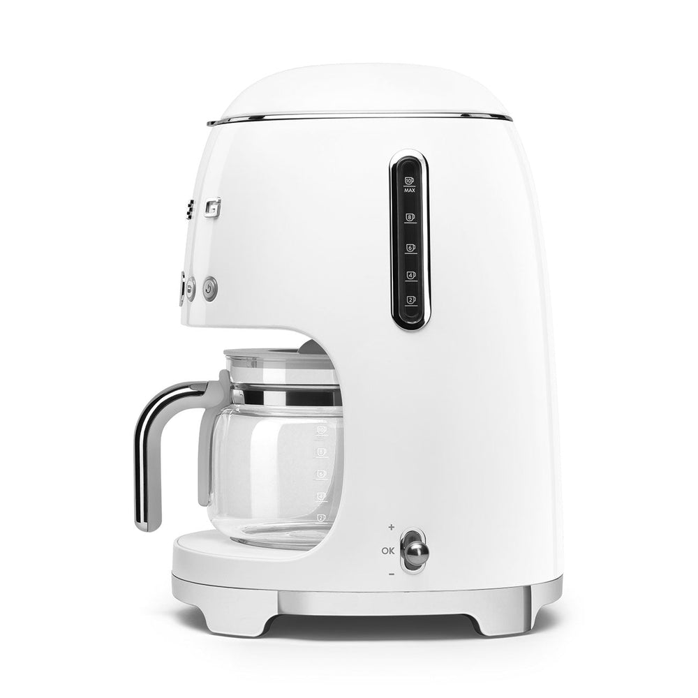 Smeg 50's Style Filterkaffeemaschine – Weiß | DCF02WHUK