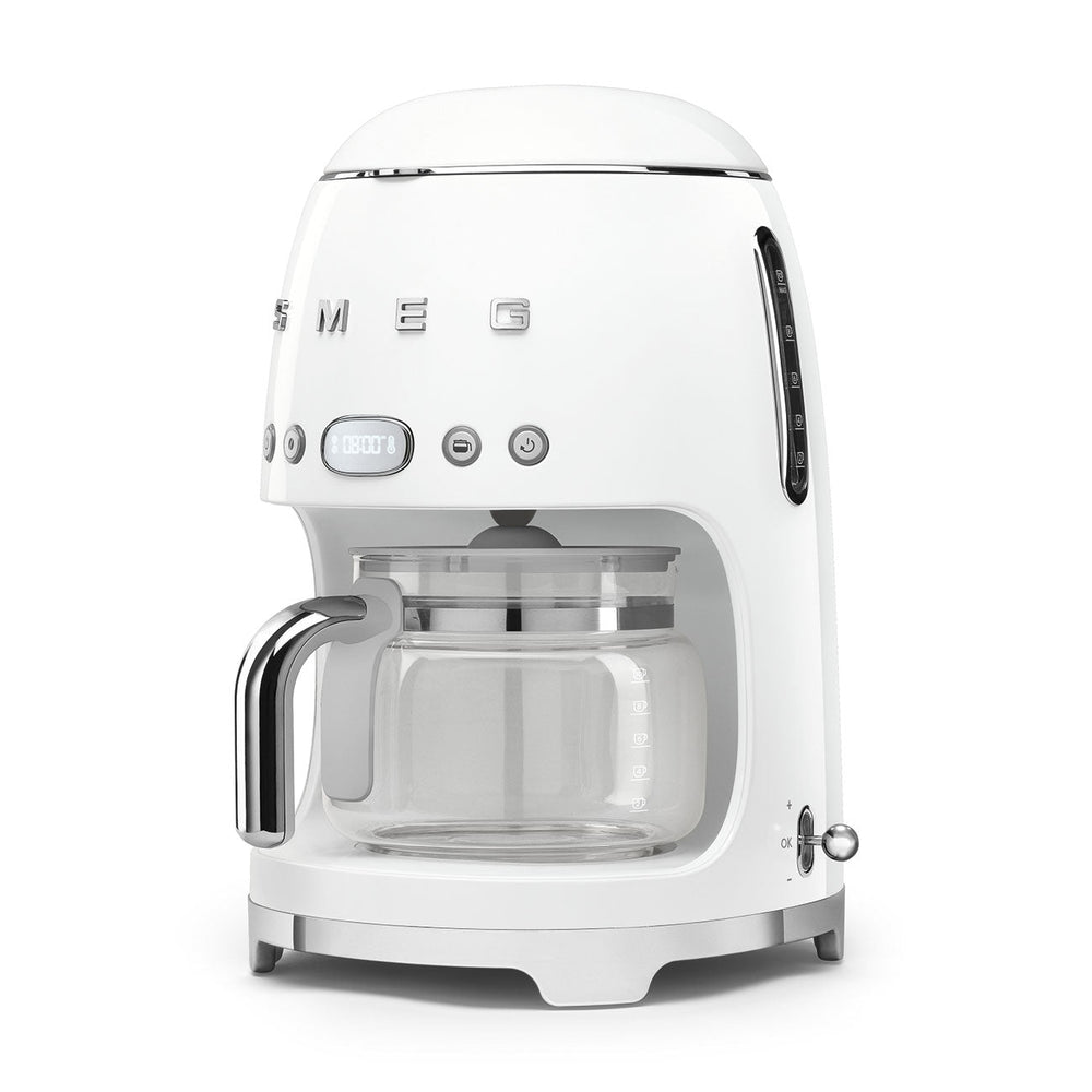 Smeg 50's Style Filterkaffeemaschine – Weiß | DCF02WHUK
