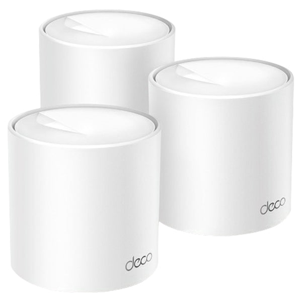 TP Link AX1500 Whole Home Mesh Wi-Fi 6 System - White | DECO X1500(3-PACK)