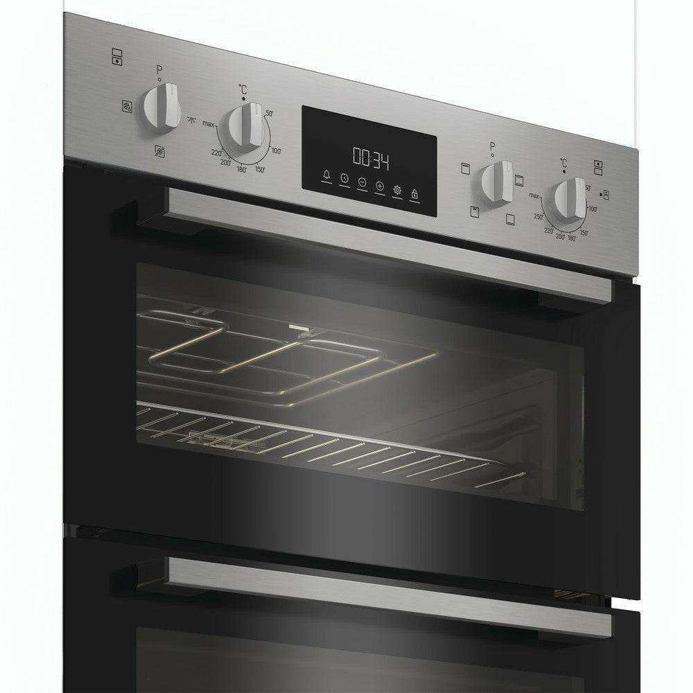 Indesit 105L Einbau Electric Doppelbackofen - Inox | DII10DIX