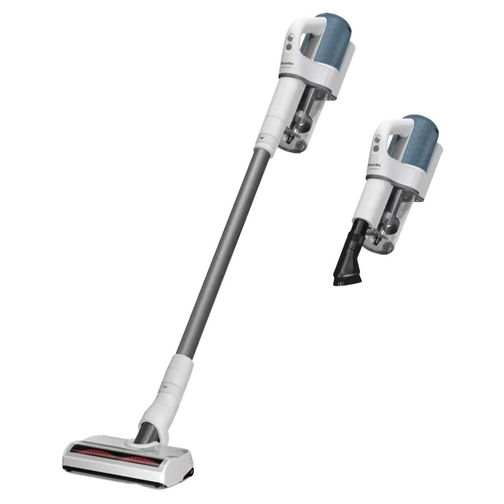 Miele Duoflex HX1 Cordless Stick Staubsauger - Weiß & Nordic Blau | DUOFLEXHX1