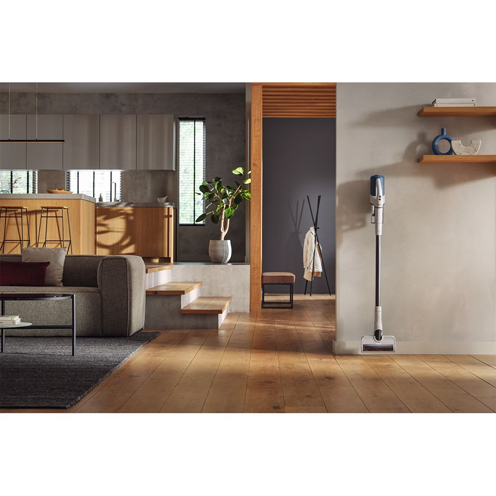 Miele Duoflex HX1 Cordless Stick Staubsauger - Weiß & Nordic Blau | DUOFLEXHX1