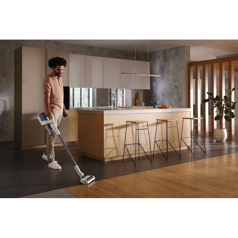 Miele Duoflex HX1 Cordless Stick Staubsauger - Weiß & Nordic Blau | DUOFLEXHX1
