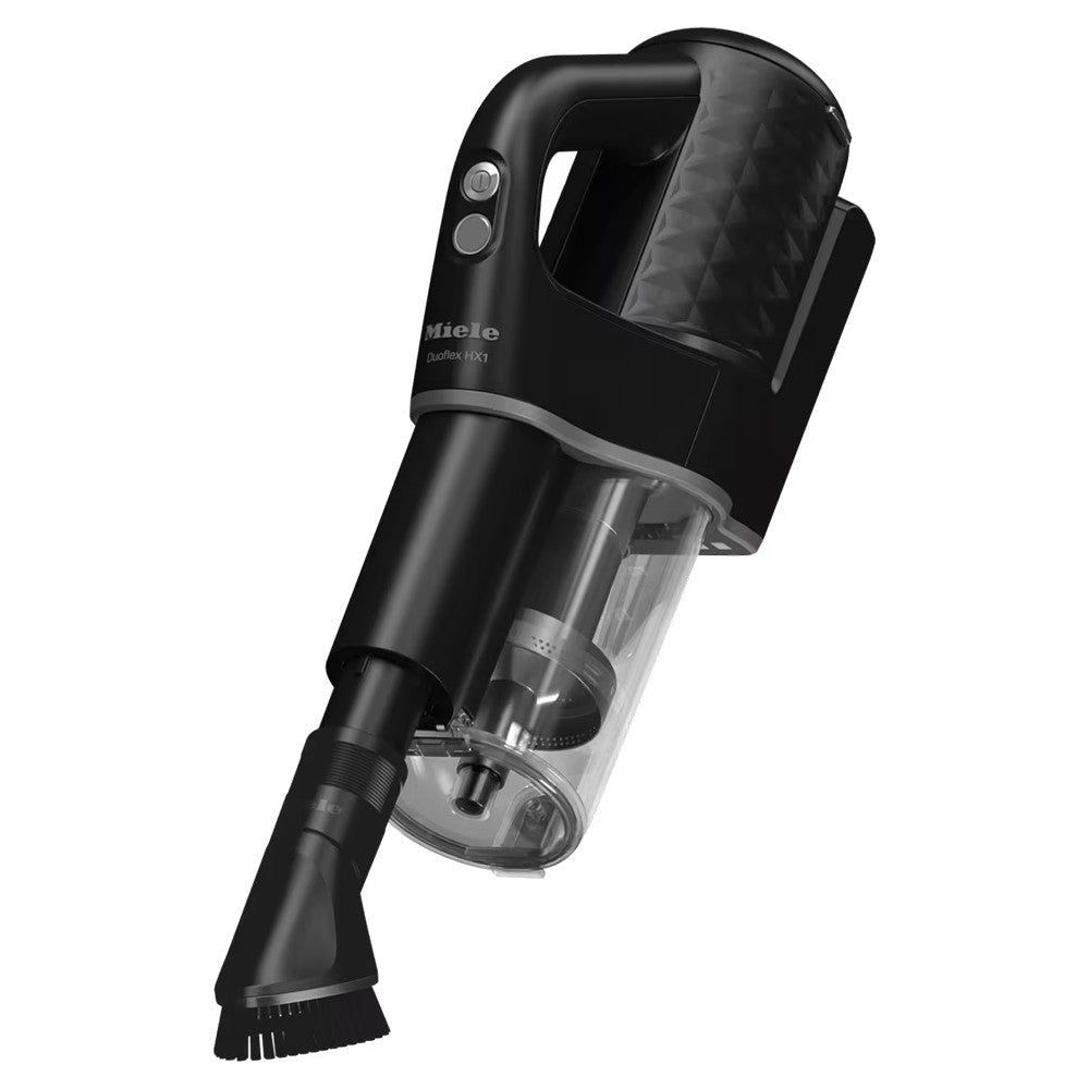 Miele Duoflex Cat & Dog Cordless Stick Staubsauger - Silber & Obsidian Schwarz | DUOFLEXHX1CATDOG