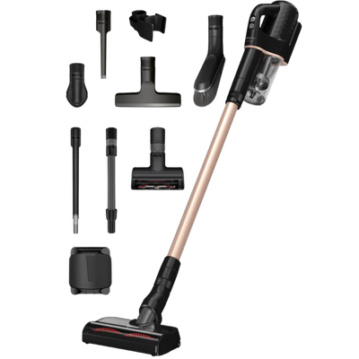 Miele Duoflex Total Care Cordless Stick Staubsauger - Roségold & Obsidian Schwarz | DUOFLEXHX1TTLCARE