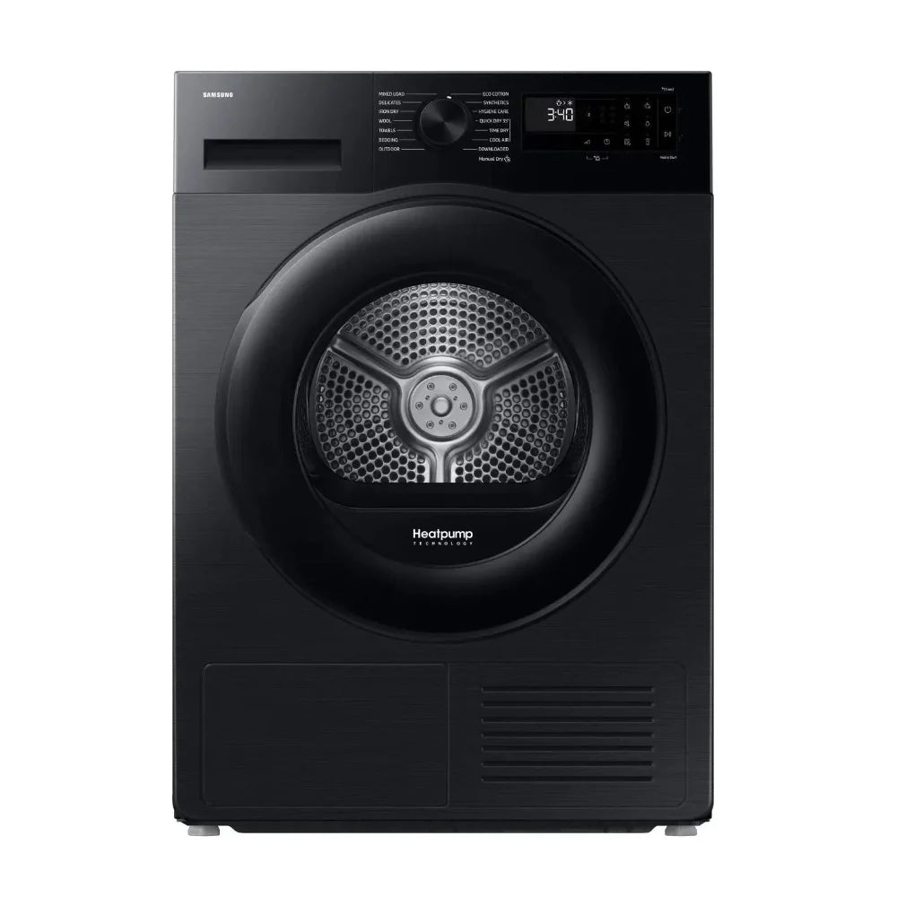 Samsung Series 5 9KG freistehend Heat Pump Wäschetrockner - Schwarz | DV90DG52A0ABEU