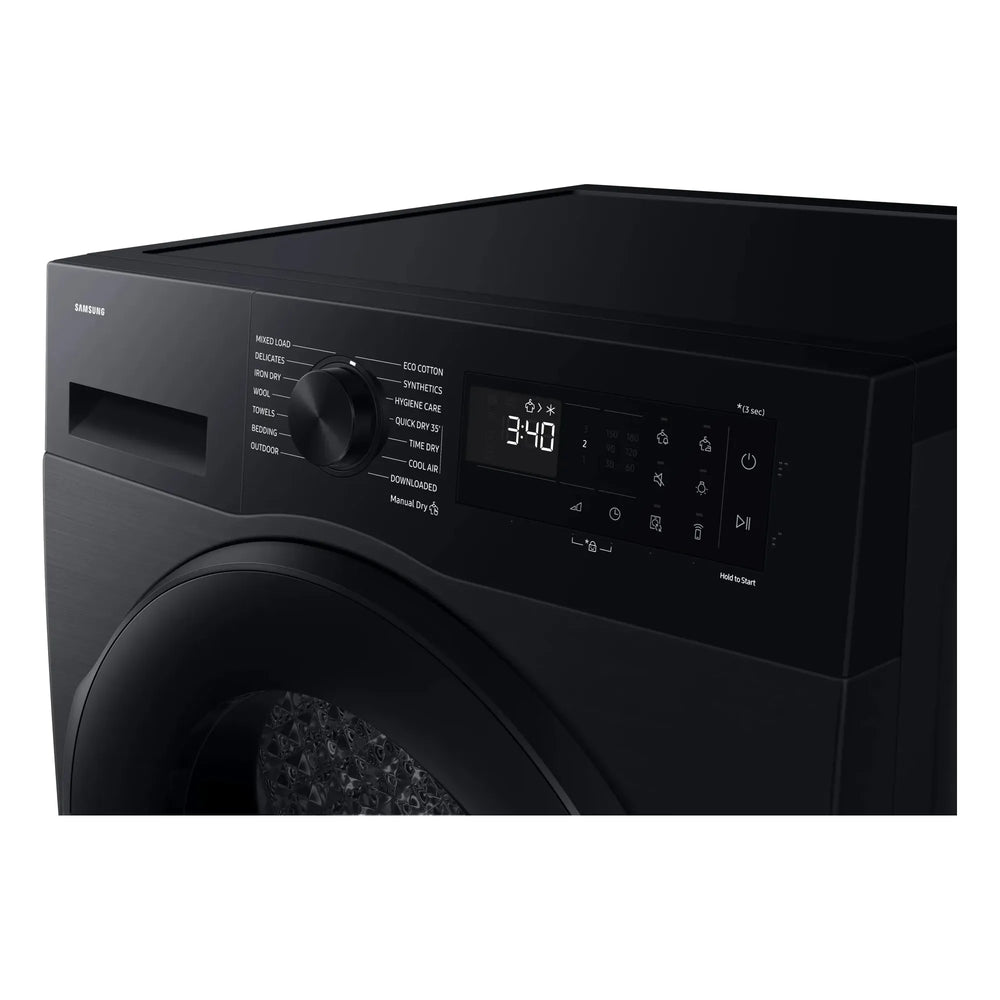 Samsung Series 5 9KG freistehend Heat Pump Wäschetrockner - Schwarz | DV90DG52A0ABEU