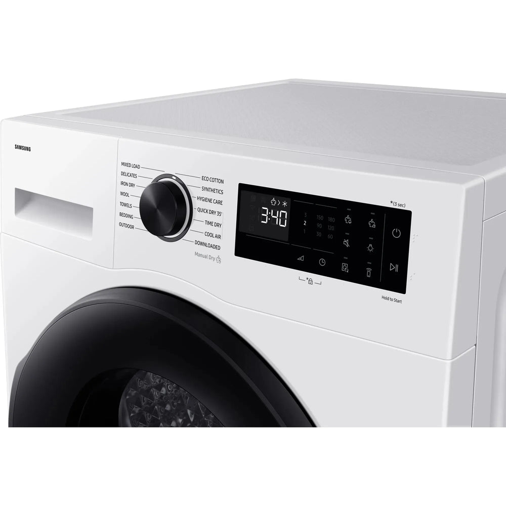 Samsung Series 5 9KG freistehend Heat Pump Wäschetrockner - Weiß | DV90DG52A0AEEU