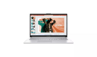 Asus Vivobook Go 15 AMD Ryzen 3 15.6" 8GB/128GB Laptop - Silber | E1504FA-BQ2692W
