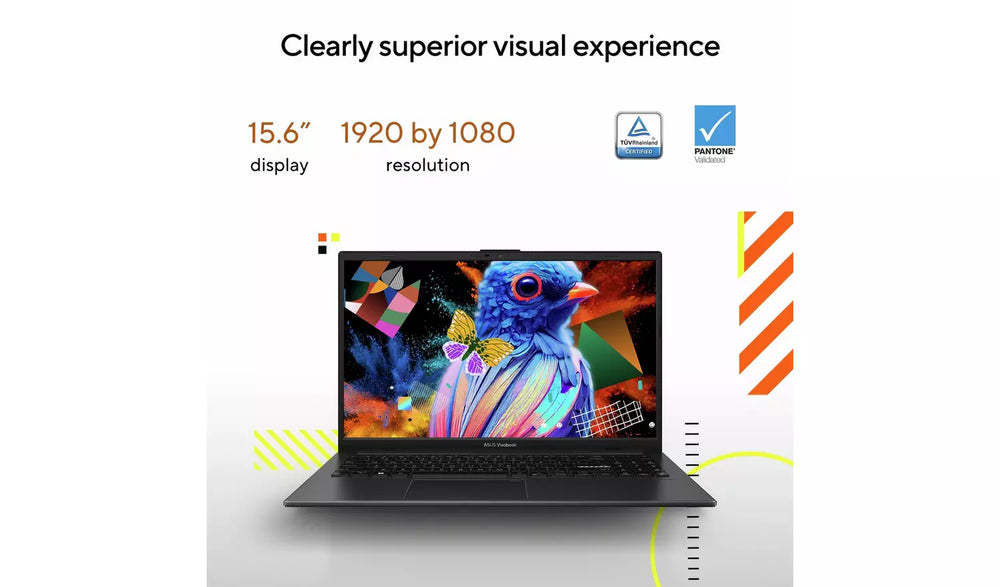 Asus Vivobook Go 15 AMD Ryzen 3 15.6" 8GB/128GB Laptop - Silber | E1504FA-BQ2692W