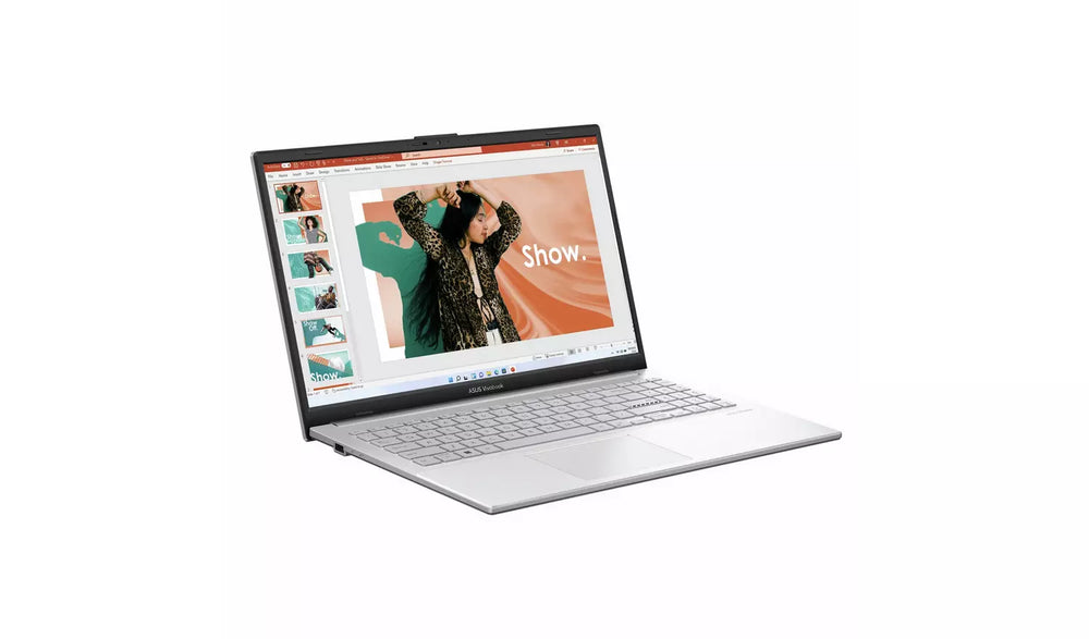 Asus Vivobook Go 15 AMD Ryzen 3 15.6" 8GB/128GB Laptop - Silber | E1504FA-BQ2692W