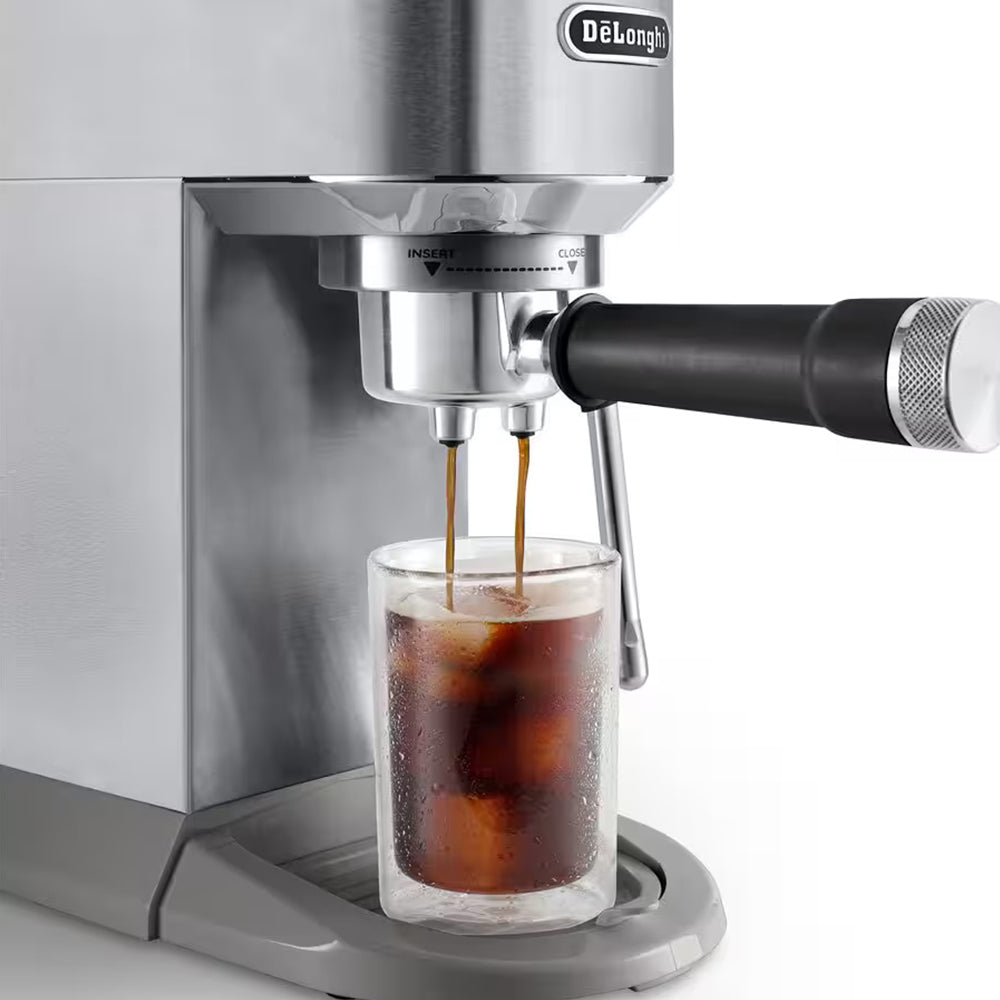 DeLonghi New Dedica Duo Manual Espresso Kaffeemaschine - Metal | EC890.M