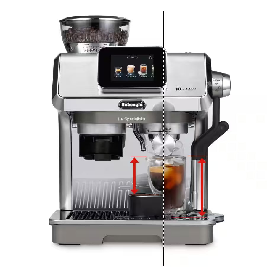 Delonghi La Specialista Touch Bean to Cup Espresso Kaffeemaschine - Metal | EC9455.M