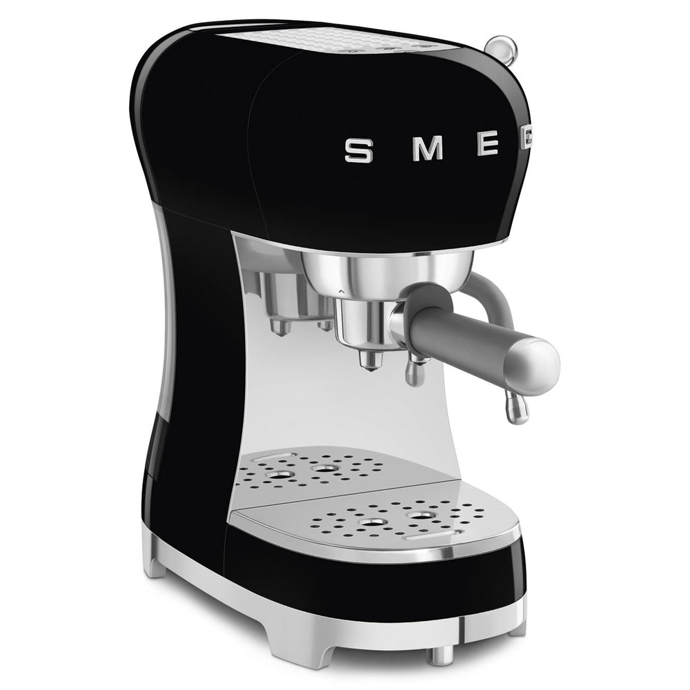 Smeg 50's Style Espresso Kaffeemaschine - Schwarz | ECF02BLUK