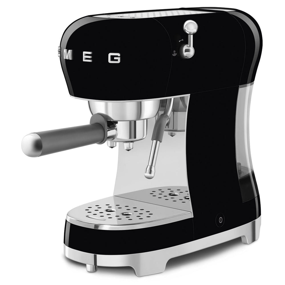 Smeg 50's Style Espresso Kaffeemaschine - Schwarz | ECF02BLUK