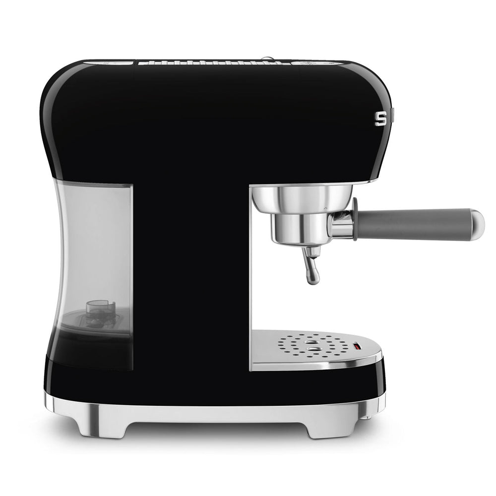 Smeg 50's Style Espresso Kaffeemaschine - Schwarz | ECF02BLUK