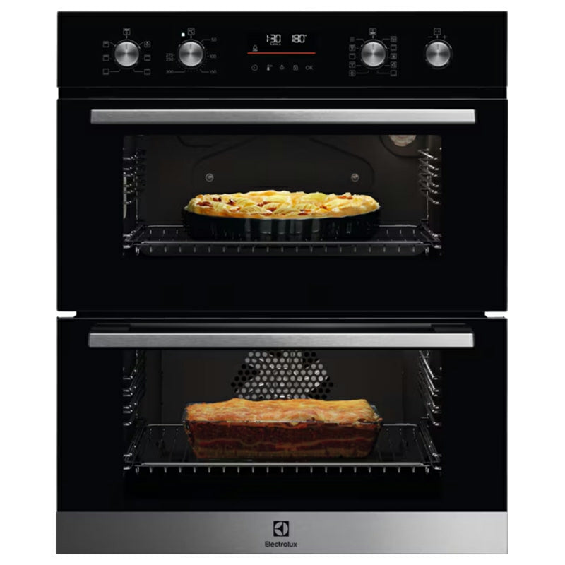 Electrolux 87L Einbau Electric Doppelbackofen - Edelstahl | EDFDC46UX
