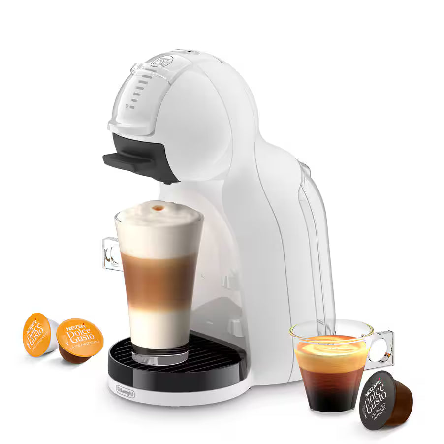 DeLonghi Nescafé Dolce Gusto Mini Me 2 Kaffeemaschine – Weiß | EDG335.W2CAPS