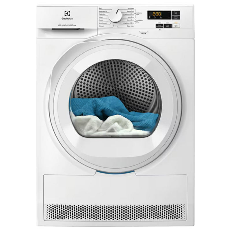 Electrolux 8KG freistehend Heat Pump Wäschetrockner - Weiß | EDHI618WD