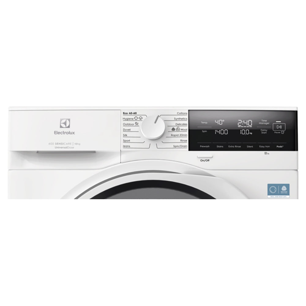 Electrolux SensiCare 600 10KG 1400RPM freistehend Waschmaschine - Weiß | EFI63142UD