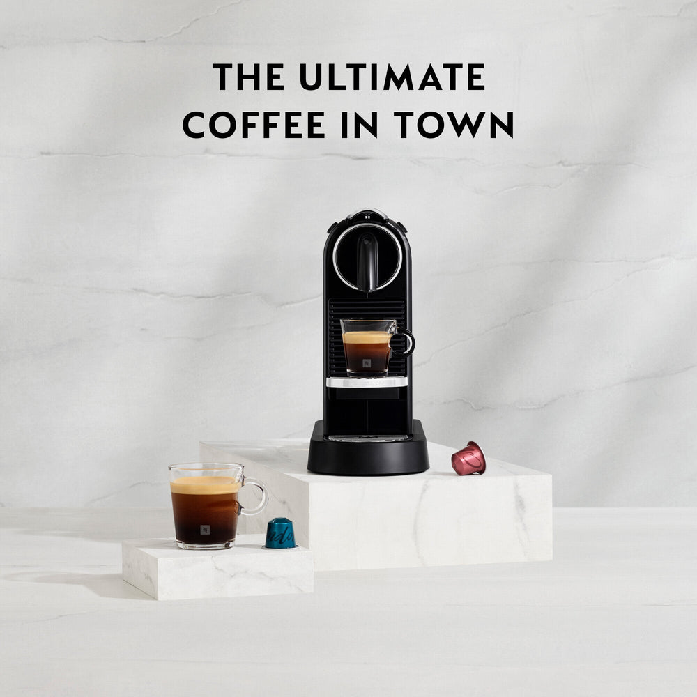DeLonghi Nespresso Citiz Kaffeemaschine - Schwarz | EN167.B