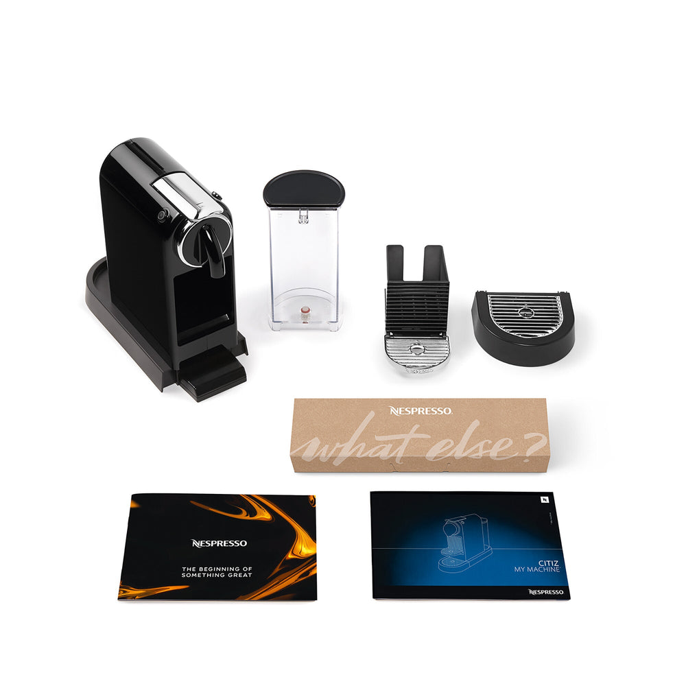 DeLonghi Nespresso Citiz Kaffeemaschine - Schwarz | EN167.B